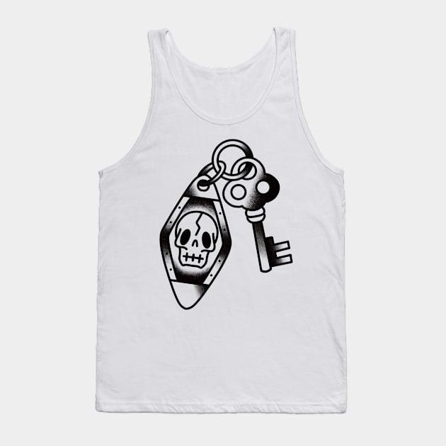 Skeleton key Tank Top by LEEX337